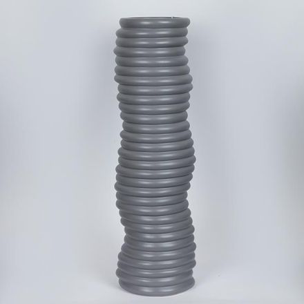 ΒΑΖΟ ΚΕΡΑΜΙΚΟ ΣΚΟΥΡΟ ΓΚΡΙ 17.6x14.3x57.5cm