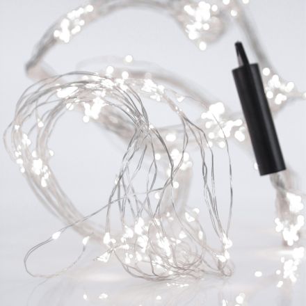ΧΤΑΠΟΔΙ, 400 MINI LED, ΜΕΤΑΣΧΗΜΑΤΙΣΤΗ, ΑΣΗΜΙ ΧΑΛΚINO KAΛΩΔΙΟ, ΛΕΥΚΟ LED ANA 10cm (16 ΣΕΙΡΕΣ x 25 LED), ΠΡΟΕΚΤΑΣΗ ΠΑΡΟΧΗΣ 5m, ΙΡ44