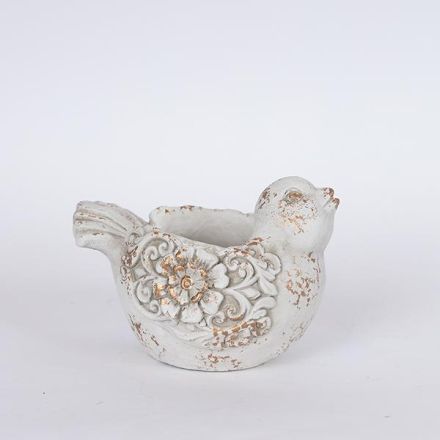 ΚΑΣΠΩ ΠΟΥΛΙ ΤΣΙΜΕΝΤΕΝΙΟ ΛΕΥΚΟ 19x15x13.5cm