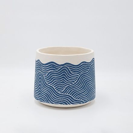 ΚΑΣΠΩ ΤΣΙΜΕΝΤΟ ΜΠΛΕ-ΛΕΥΚΟ 15x15x13cm